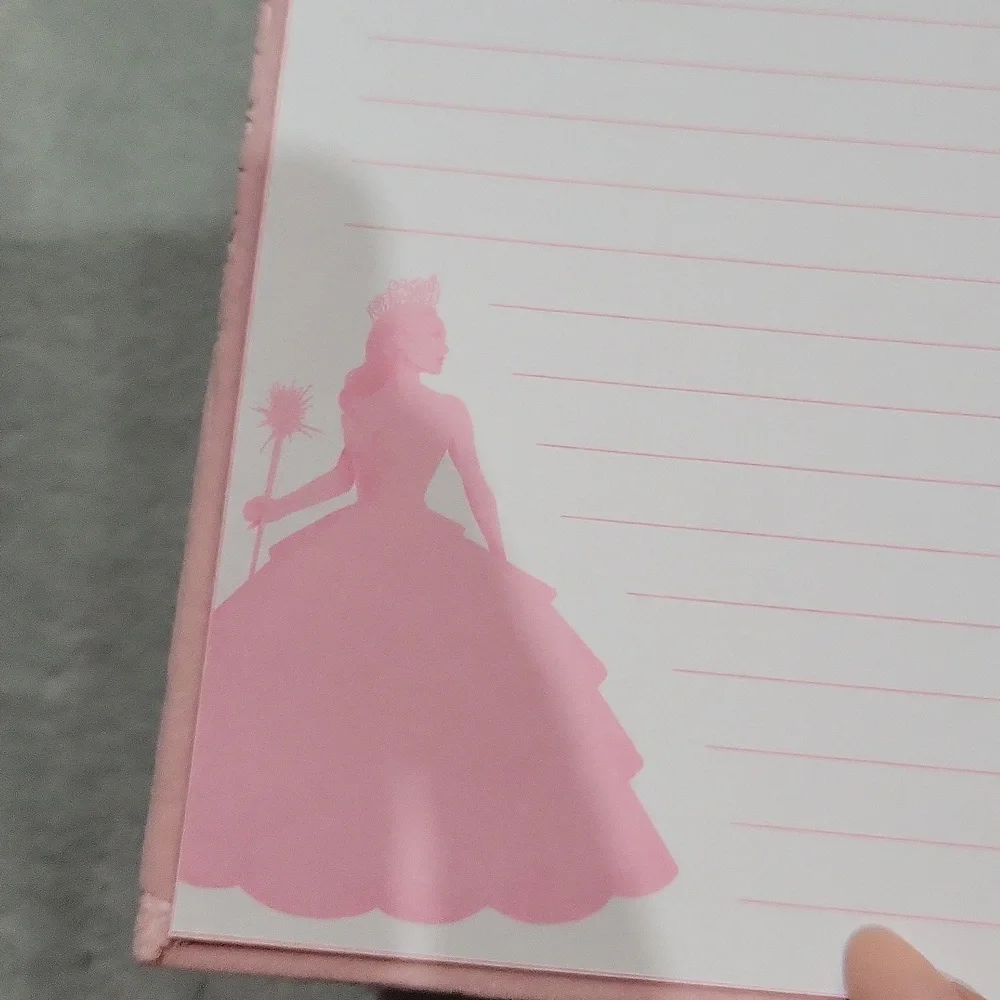 Wicked Pink and Gold 'The Best Witch of All' Journal